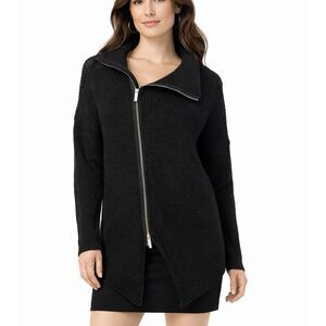 Marcello New York NWT wool blend asymmetrical confront sweater large